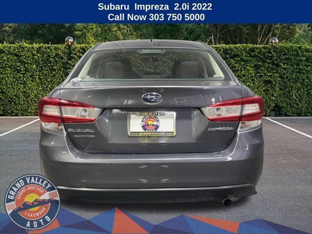 used 2022 Subaru Impreza car, priced at $17,400