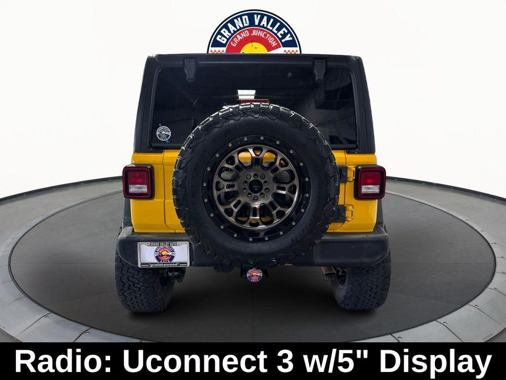 used 2018 Jeep Wrangler Unlimited car, priced at $22,388