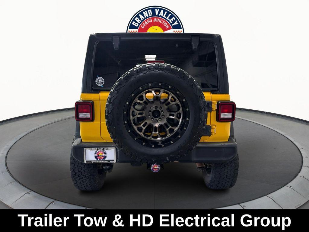 used 2018 Jeep Wrangler Unlimited car, priced at $22,500
