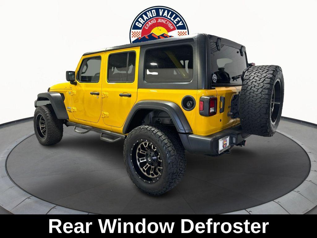 used 2018 Jeep Wrangler Unlimited car, priced at $22,388