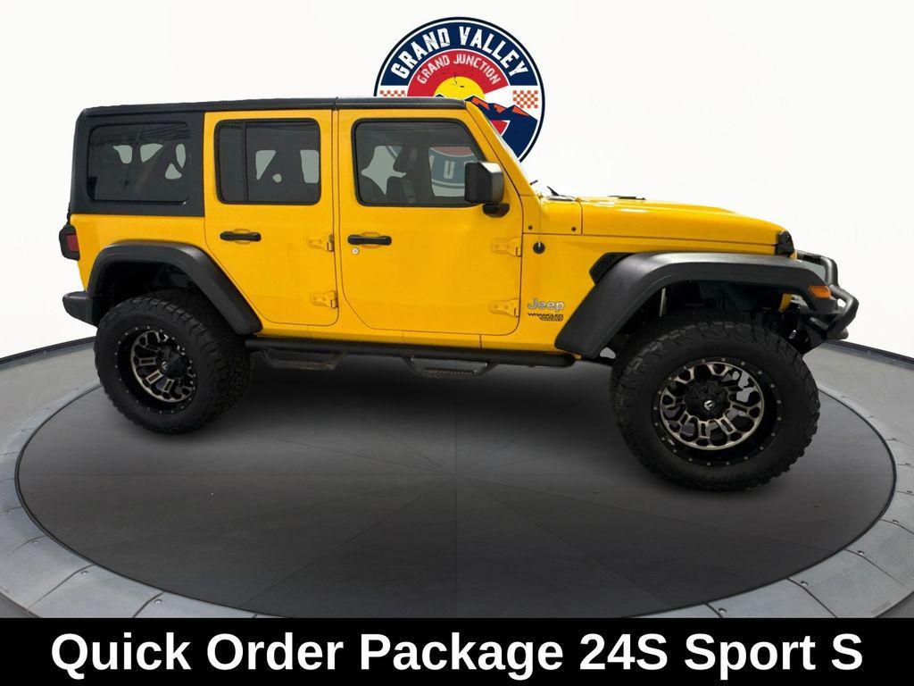 used 2018 Jeep Wrangler Unlimited car, priced at $22,388