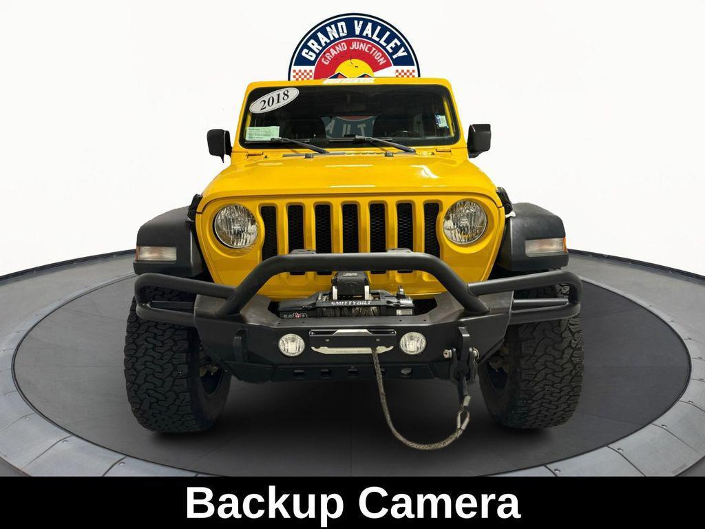 used 2018 Jeep Wrangler Unlimited car, priced at $22,388