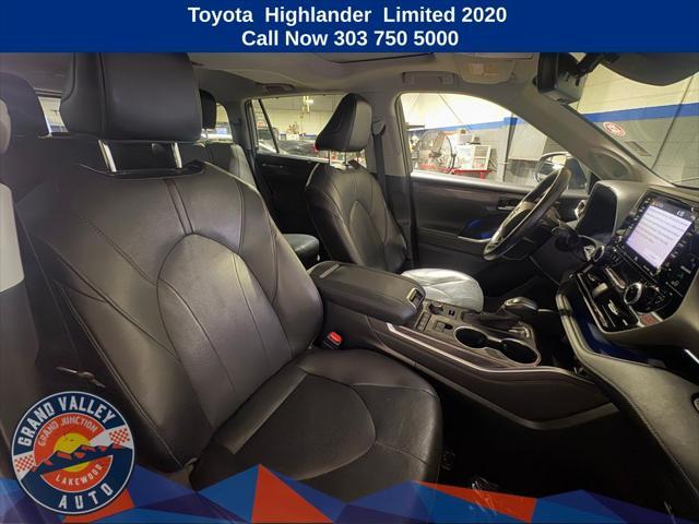 used 2020 Toyota Highlander car, priced at $31,788