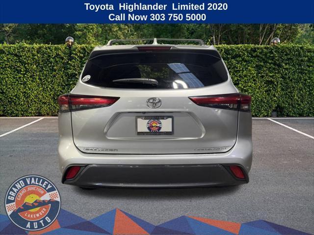 used 2020 Toyota Highlander car, priced at $31,788