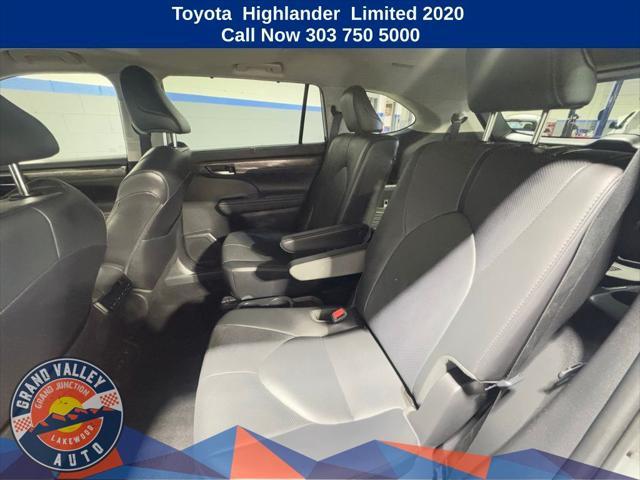 used 2020 Toyota Highlander car, priced at $31,788