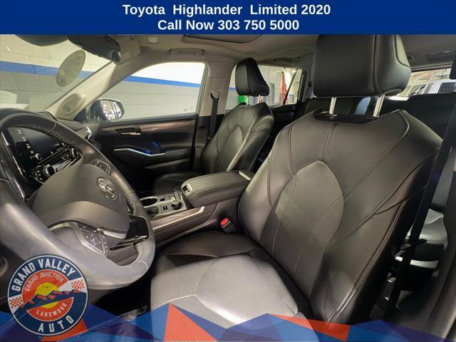 used 2020 Toyota Highlander car, priced at $31,788