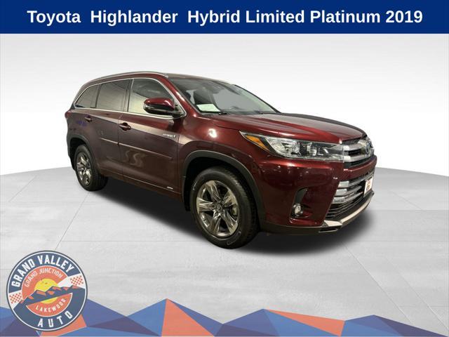 used 2019 Toyota Highlander Hybrid car, priced at $32,688