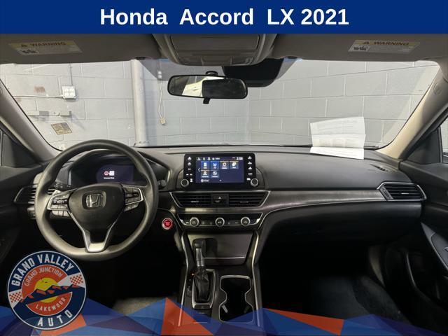 used 2021 Honda Accord car, priced at $21,200