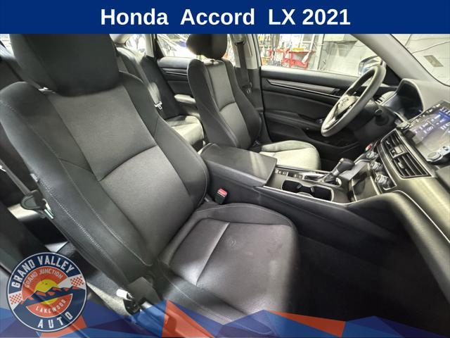 used 2021 Honda Accord car, priced at $21,200