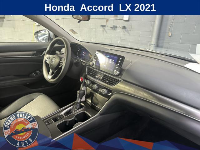 used 2021 Honda Accord car, priced at $21,200