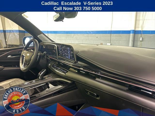 used 2023 Cadillac Escalade car, priced at $139,388