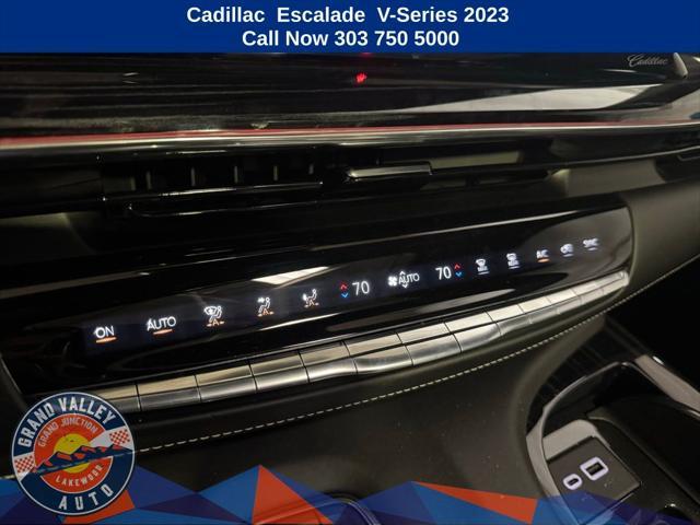 used 2023 Cadillac Escalade car, priced at $139,388