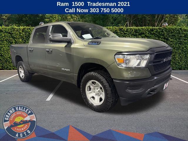 used 2021 Ram 1500 car, priced at $25,988