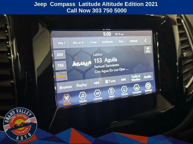 used 2021 Jeep Compass car, priced at $17,788