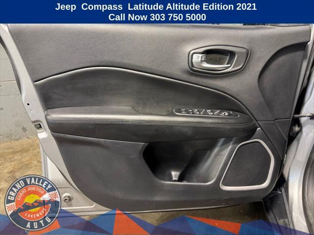 used 2021 Jeep Compass car, priced at $17,788