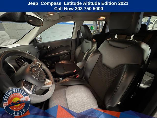 used 2021 Jeep Compass car, priced at $17,788