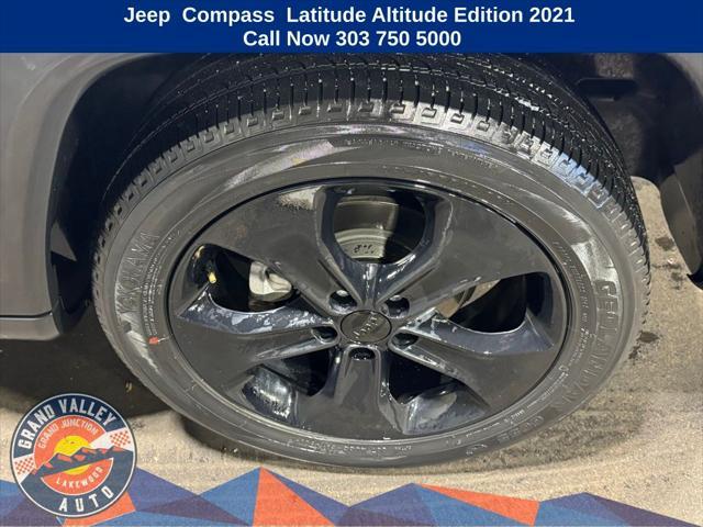 used 2021 Jeep Compass car, priced at $17,788