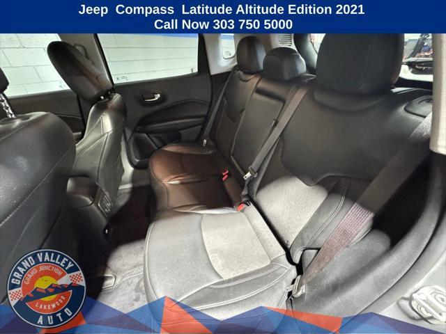 used 2021 Jeep Compass car, priced at $17,788