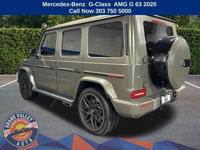 used 2020 Mercedes-Benz AMG G 63 car, priced at $162,688