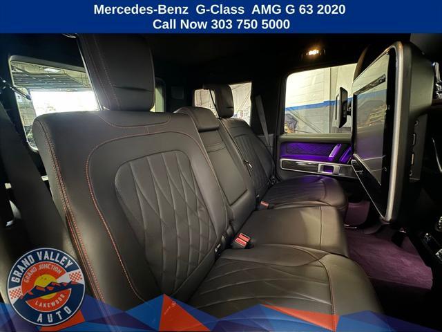 used 2020 Mercedes-Benz AMG G 63 car, priced at $162,688