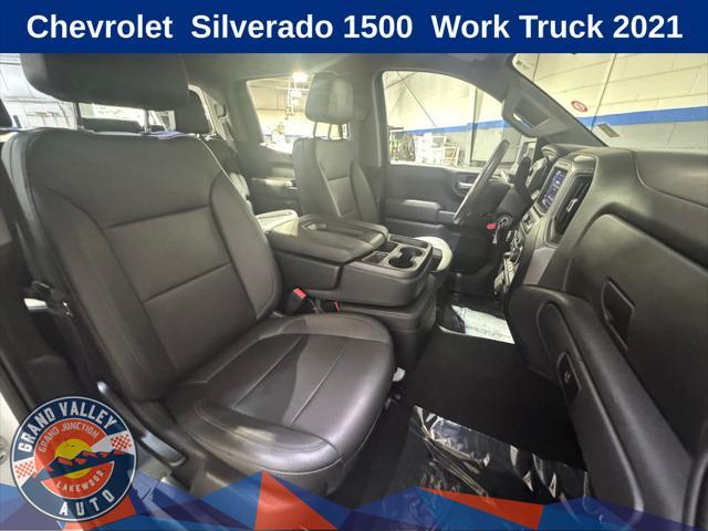 used 2021 Chevrolet Silverado 1500 car, priced at $26,588