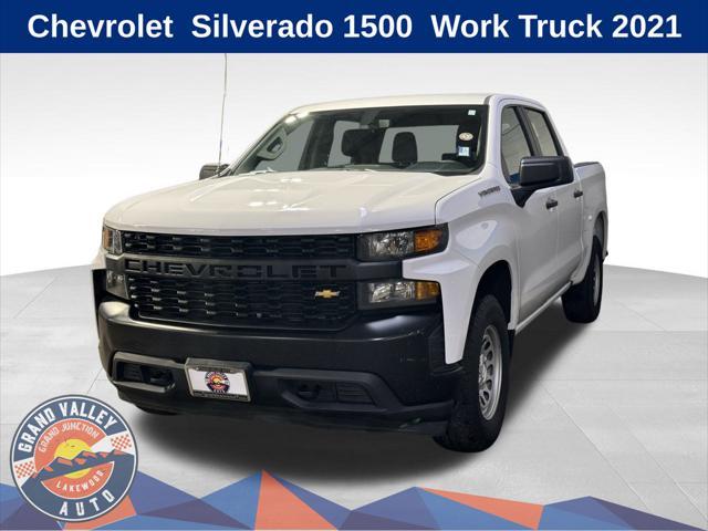 used 2021 Chevrolet Silverado 1500 car, priced at $26,588