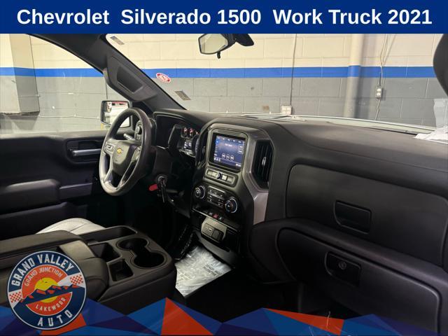 used 2021 Chevrolet Silverado 1500 car, priced at $26,588