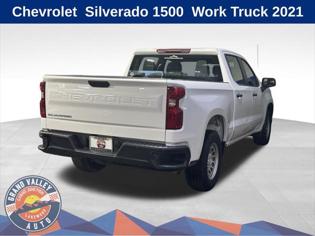 used 2021 Chevrolet Silverado 1500 car, priced at $26,588