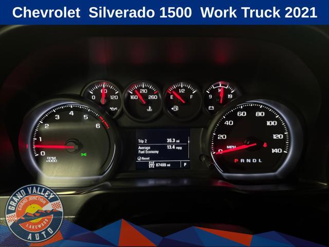 used 2021 Chevrolet Silverado 1500 car, priced at $26,588