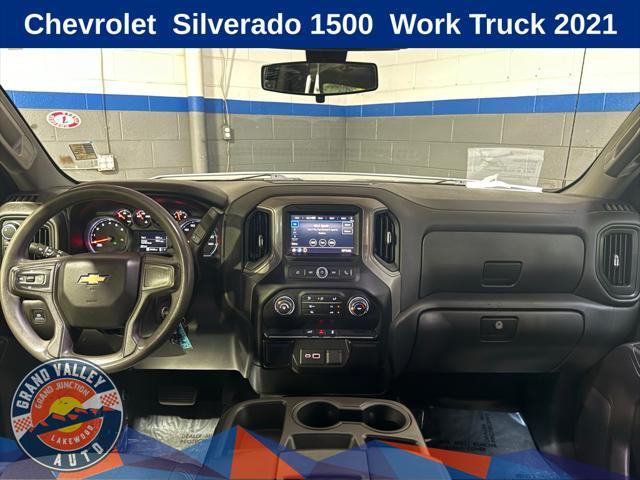 used 2021 Chevrolet Silverado 1500 car, priced at $26,588