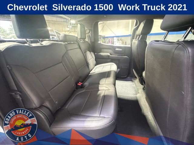 used 2021 Chevrolet Silverado 1500 car, priced at $26,588