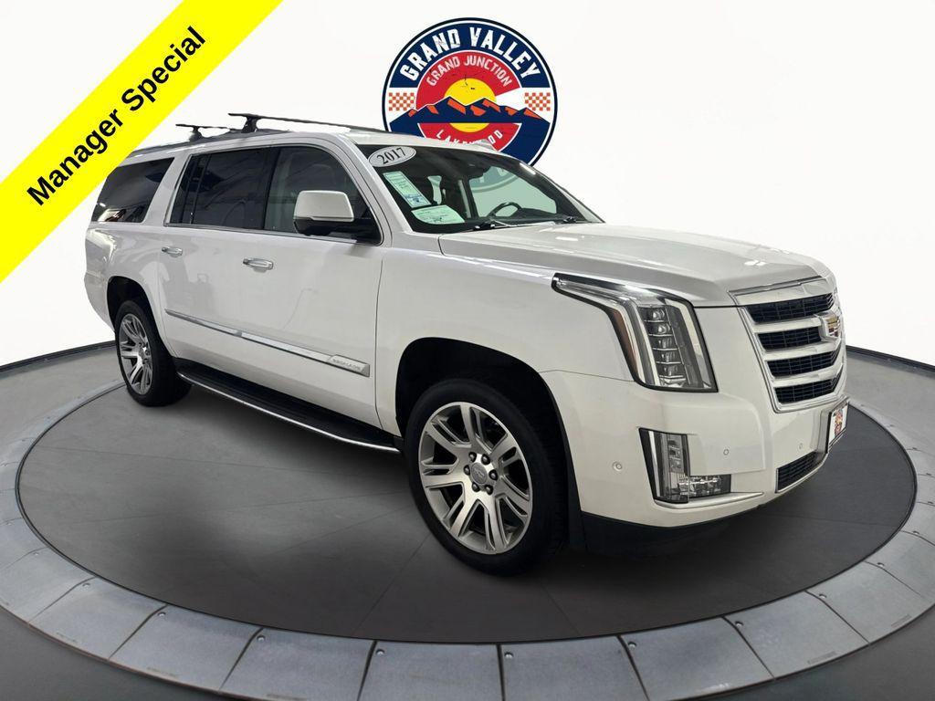 used 2017 Cadillac Escalade ESV car, priced at $33,588
