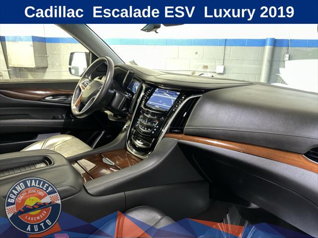 used 2019 Cadillac Escalade ESV car, priced at $35,488