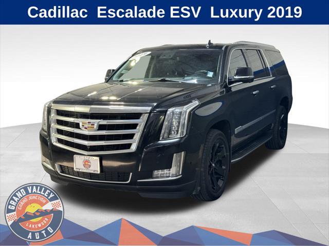 used 2019 Cadillac Escalade ESV car, priced at $35,488