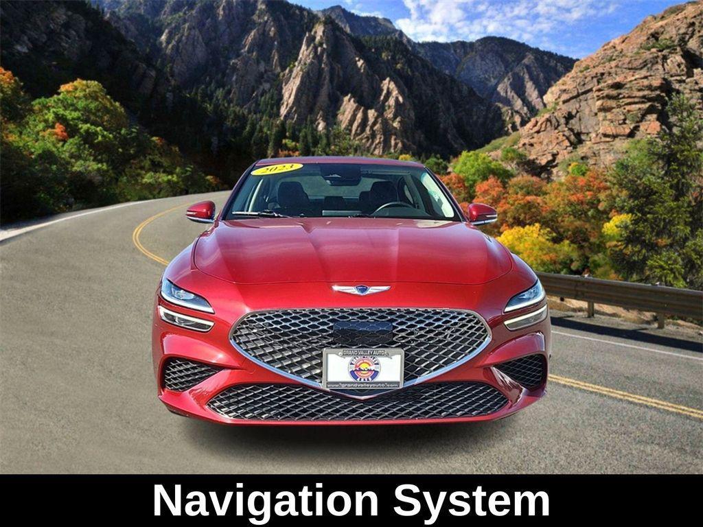 used 2023 Genesis G70 car, priced at $27,488