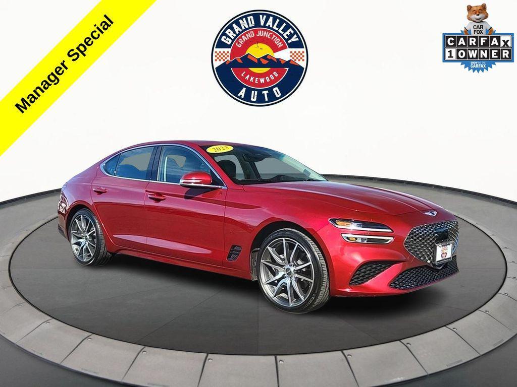 used 2023 Genesis G70 car, priced at $27,488