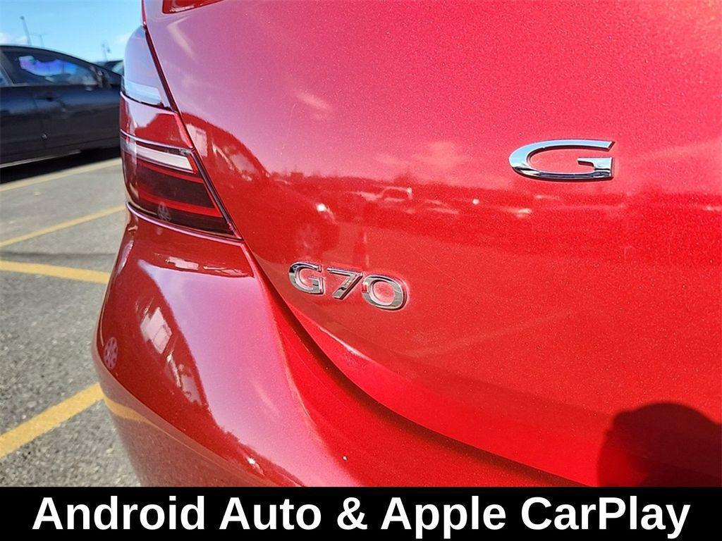 used 2023 Genesis G70 car, priced at $27,488