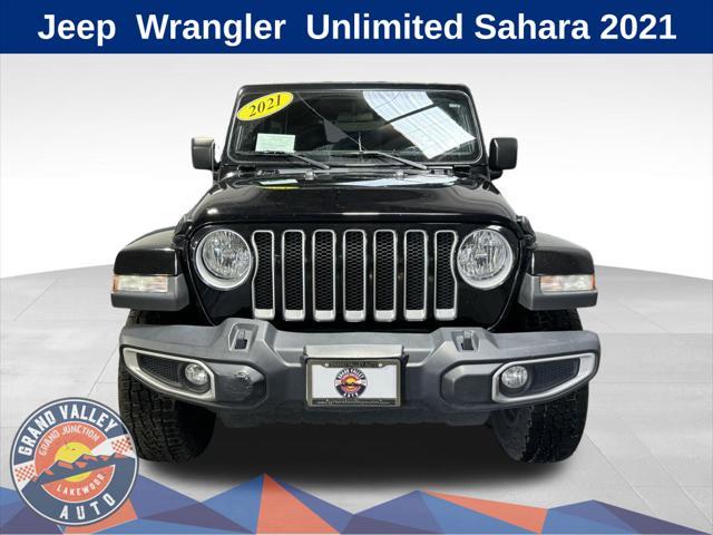 used 2021 Jeep Wrangler Unlimited car, priced at $29,746
