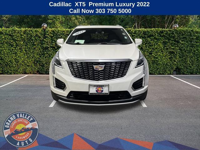 used 2022 Cadillac XT5 car, priced at $27,988