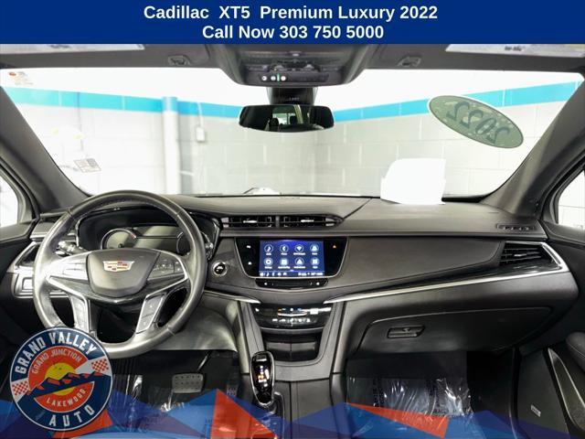 used 2022 Cadillac XT5 car, priced at $27,988