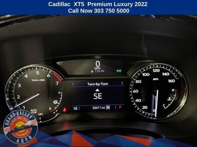 used 2022 Cadillac XT5 car, priced at $27,988