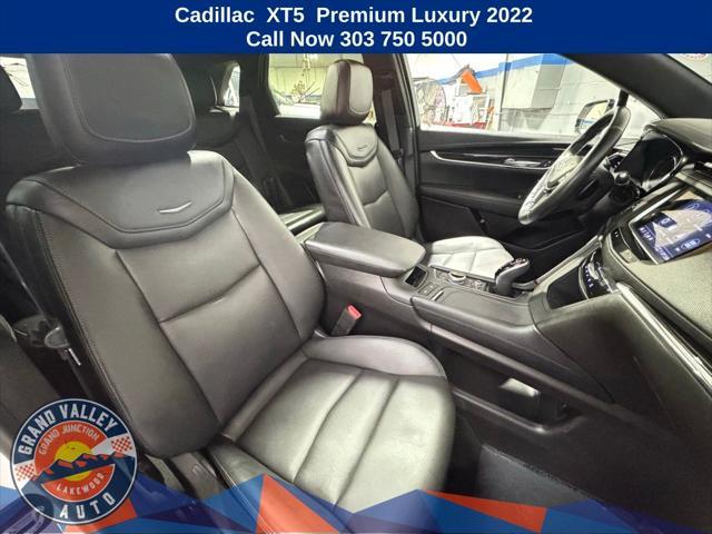 used 2022 Cadillac XT5 car, priced at $27,988