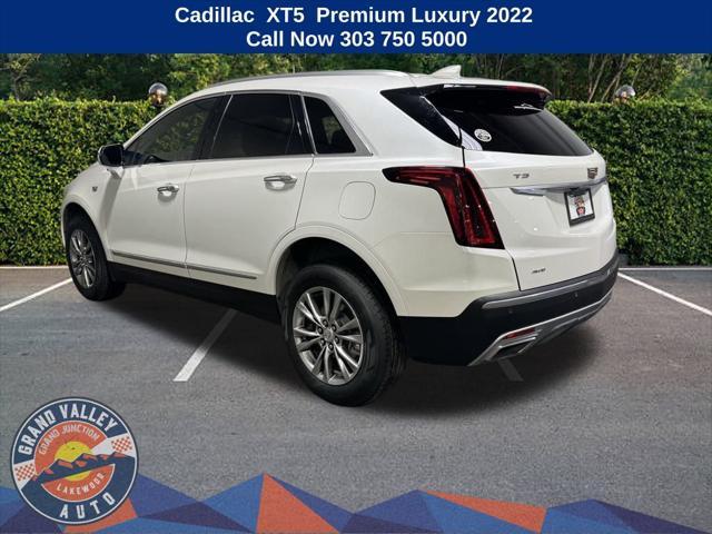 used 2022 Cadillac XT5 car, priced at $27,988