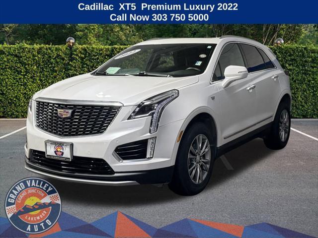 used 2022 Cadillac XT5 car, priced at $27,988