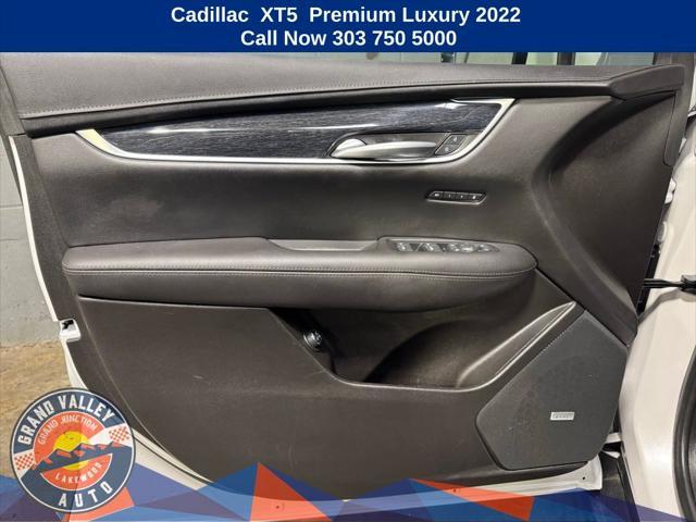 used 2022 Cadillac XT5 car, priced at $27,988