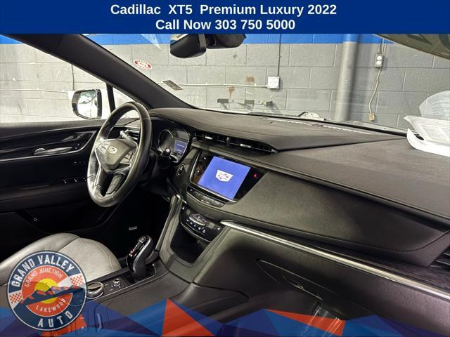 used 2022 Cadillac XT5 car, priced at $27,988