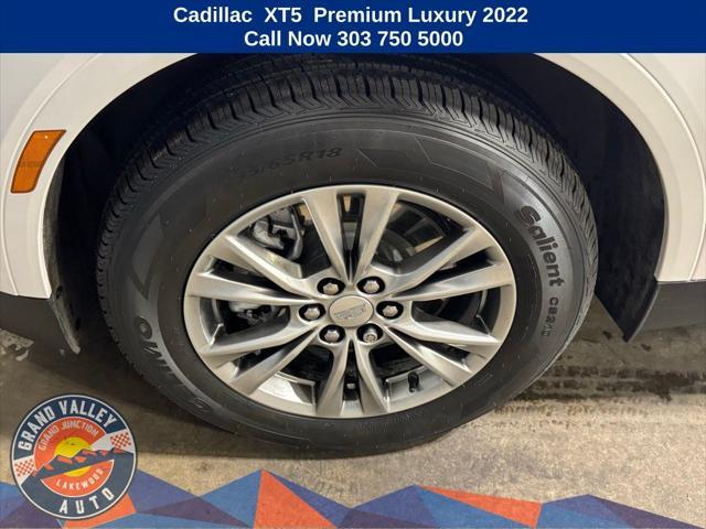 used 2022 Cadillac XT5 car, priced at $27,988