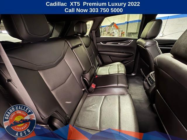 used 2022 Cadillac XT5 car, priced at $27,988