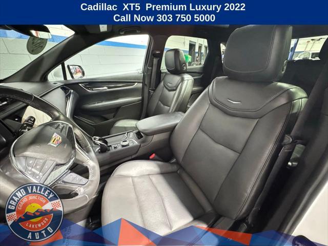 used 2022 Cadillac XT5 car, priced at $27,988