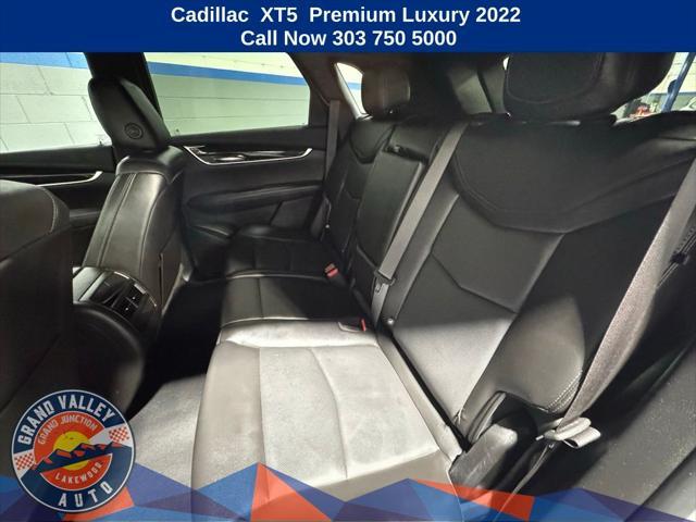 used 2022 Cadillac XT5 car, priced at $27,988